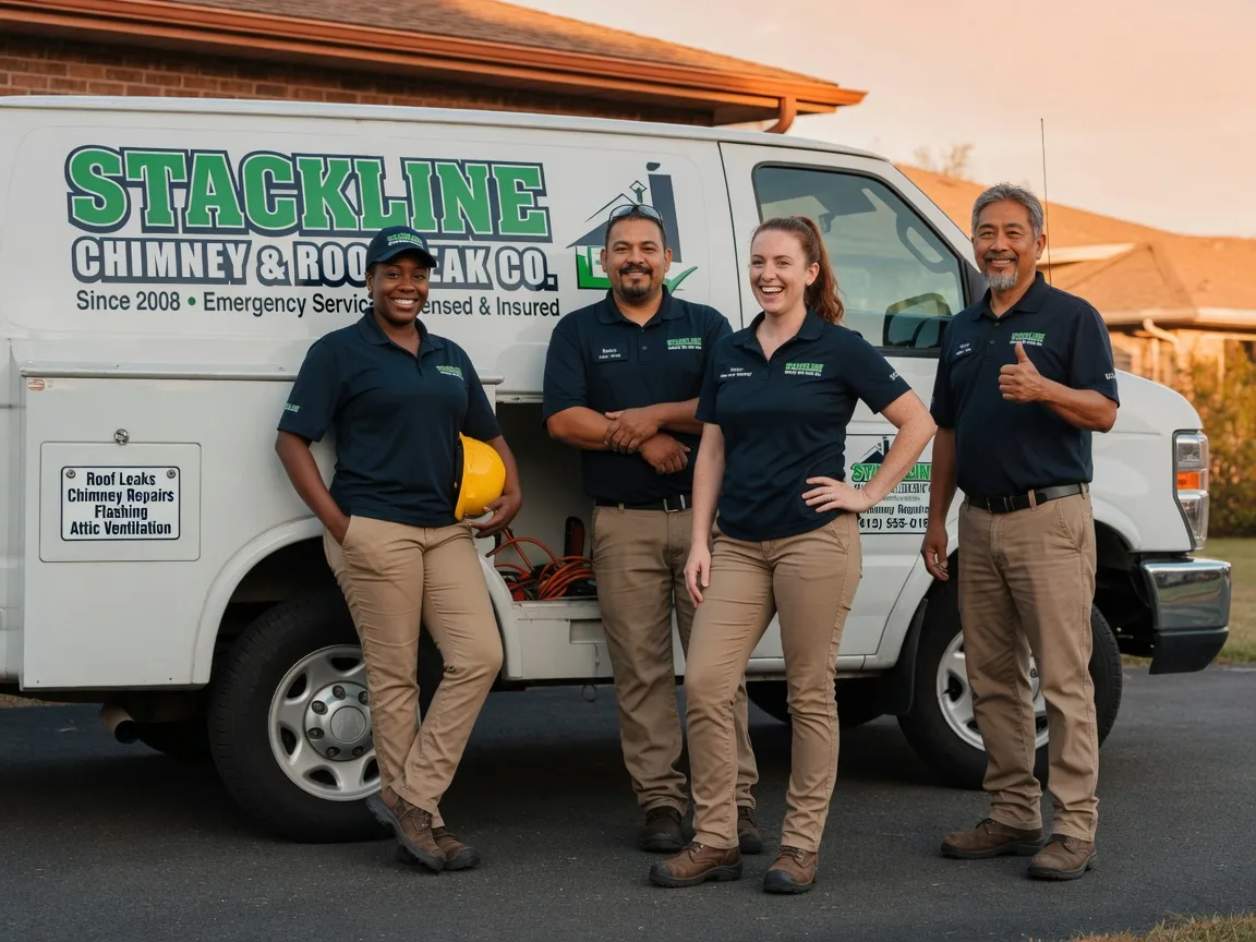 Chimney flashing repair company in Bonneau, SC